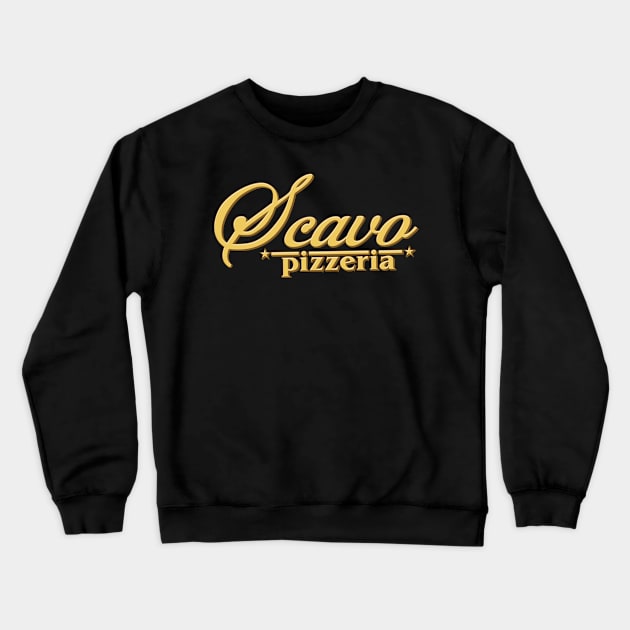 Scavo Pizzeria Crewneck Sweatshirt by deadright